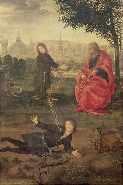 Allegory, c. 1485-90 (oil on panel)