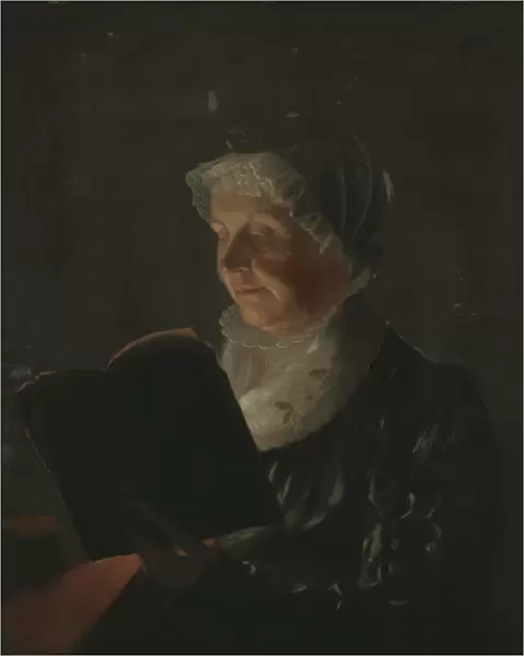 By Candlelight, c. 1820 (oil on canvas mounted on wood)