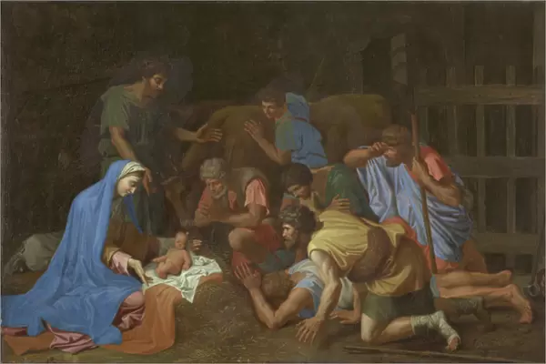 The Adoration of the Shepherds, c. 1653 (oil on canvas)