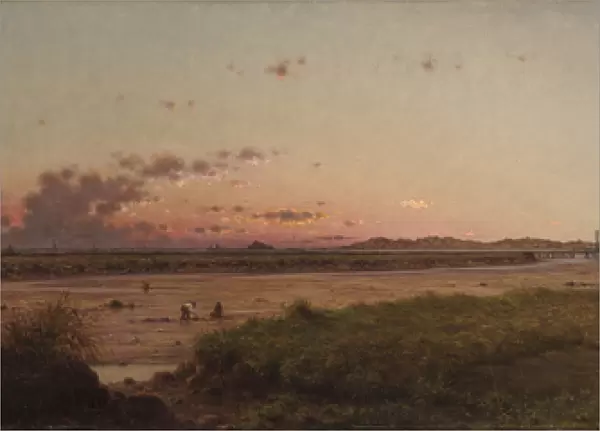 Lynn Meadows, 1863 (oil on canvas)