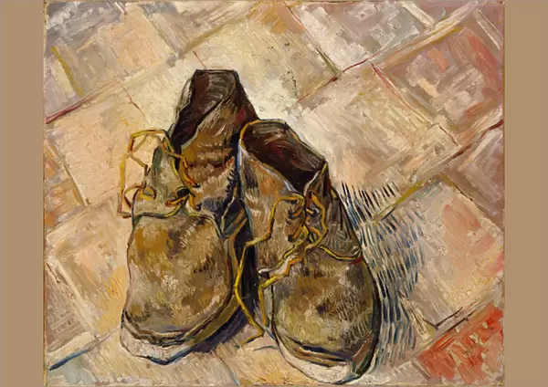Shoes, 1888 (oil on canvas)
