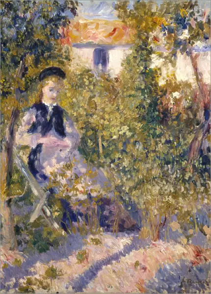 Nini in the Garden, 1876 (oil on canvas)