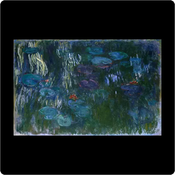 Water Lilies, 1916-19 (oil on canvas)