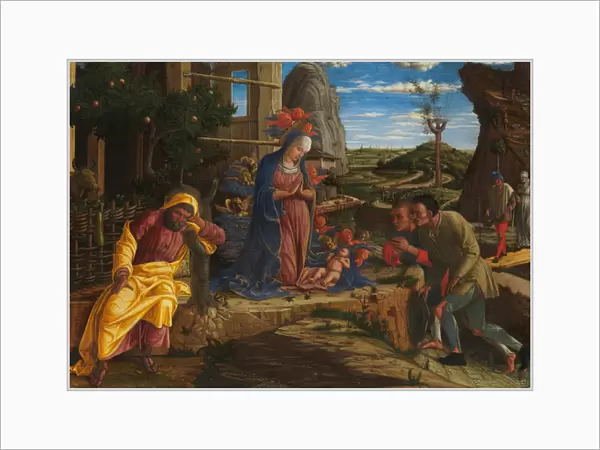 The Adoration of the Shepherds, c. 1450 (tempera on canvas, transferred from wood)