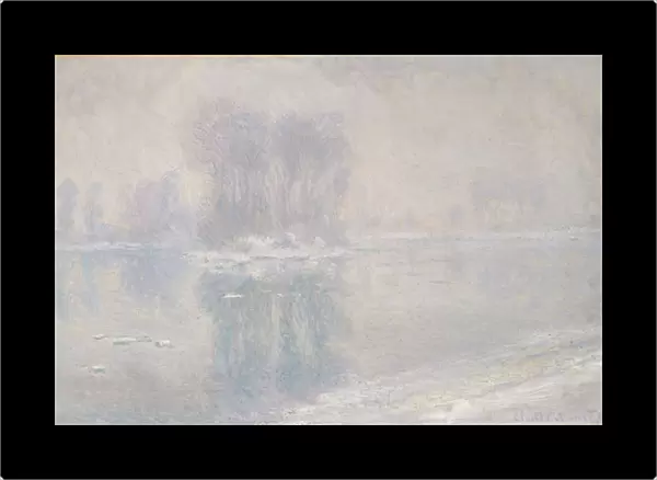 Ice Floes, 1893 (oil on canvas)