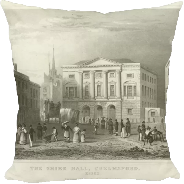 The Shire Hall, Chelmsford, Essex (engraving)