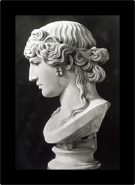 Bust of Antinous (c. 110-30) called Antinous Mondragone, c