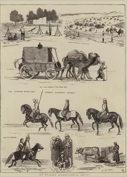 The Russian Expedition to Khiva (engraving)