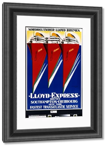 Lloyd Express, 1929 (lithograph on colours)