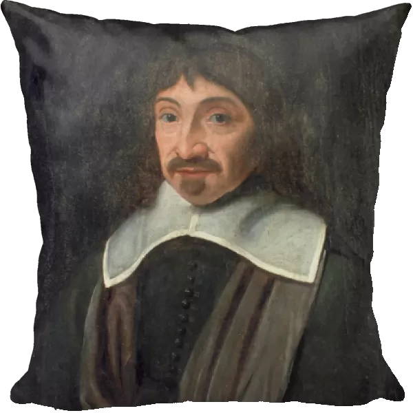 Portrait of the philosopher Rene Descartes (1596-1650), Anonymous