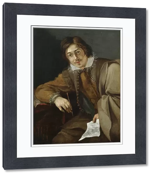 'Autoportrait'(Self-portrait) Peinture de Cornelis Hermansz