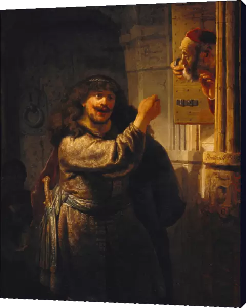 'Samson menace son beau-pere'(Samson threatened his father-in-law