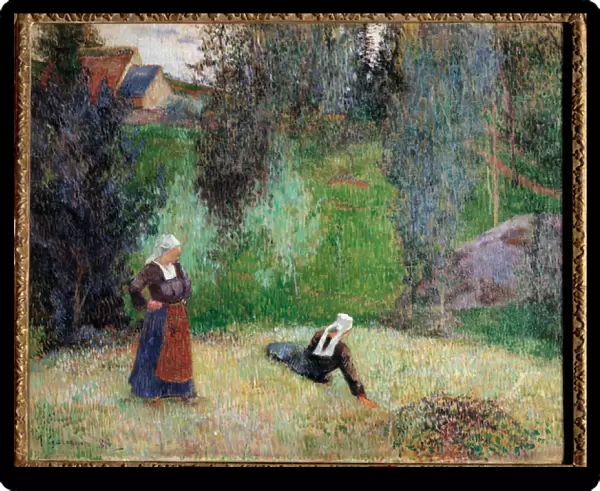First Flowers of Brittany Painting by Paul Gauguin (1848-1903), 1888 Zurich