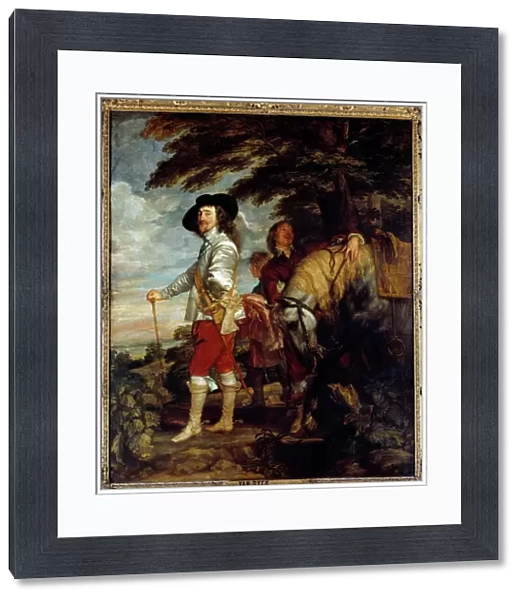 Portrait of Charles I Stuart (1600 - 1649), King of England, hunting