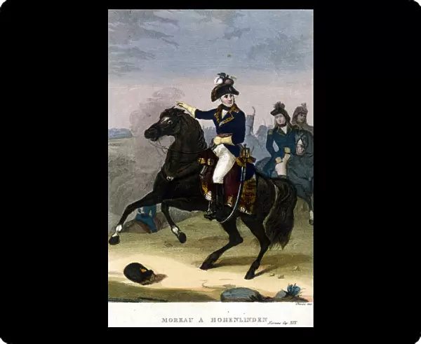 General Jean Victor (Jean-Victor) Moreau at Hohenlinden on December 3, 1800