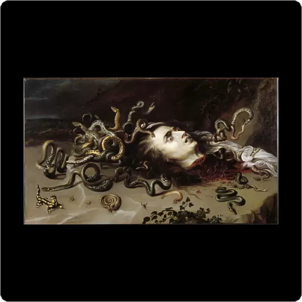 Head of Medusa, 1618 (oil on canvas)