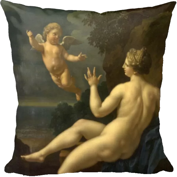 Venus and Cupid, 1709 (oil on wood)