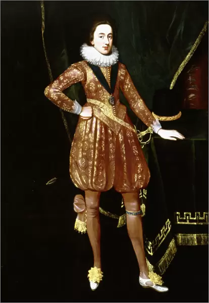 Portrait of King Charles I as the Prince of Wales, full length