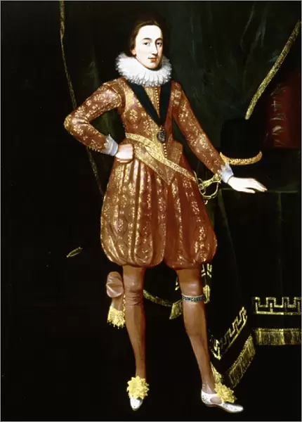 Portrait of King Charles I as the Prince of Wales, full length