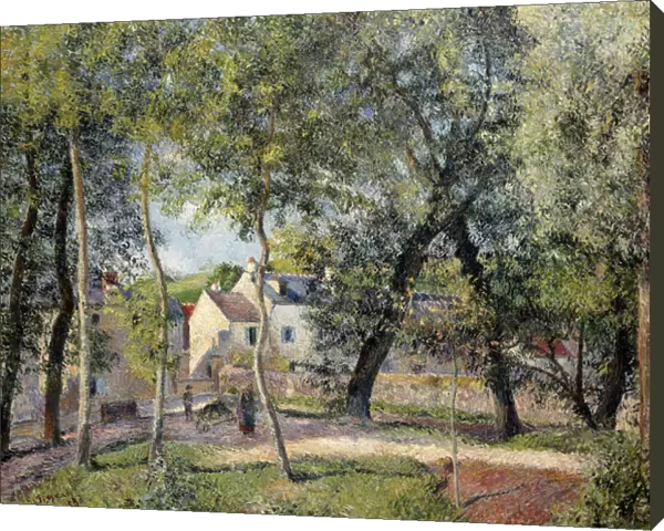 Landscape at Osny near the Drinking Trough, 1883 (oil on canvas)