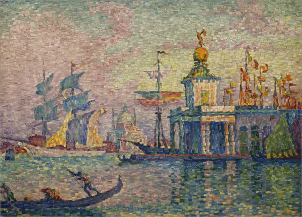 Venice- The Customs House; Venise- La douane de mer, 1908 (oil on canvas)