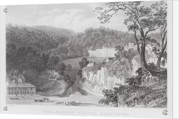 Willersley Castle, Derbyshire (engraving)