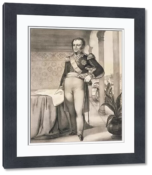 Portrait of the Comte de Bourmont (1773-1846), Commander-in-Chief of the Africa