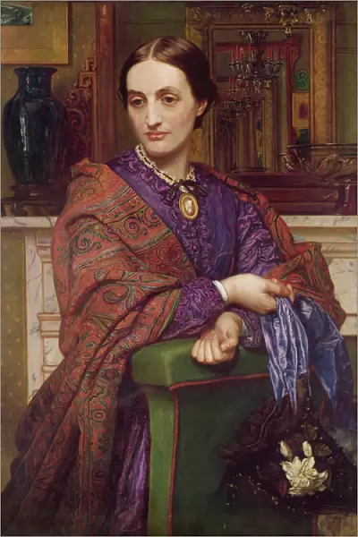 Portrait of Fanny Holman Hunt (1833-66) 1866-68 (oil on canvas)
