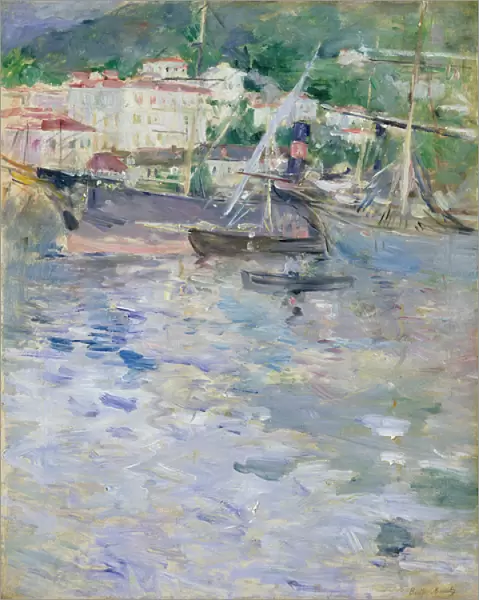 The Port, Nice, 1882 (oil on canvas)