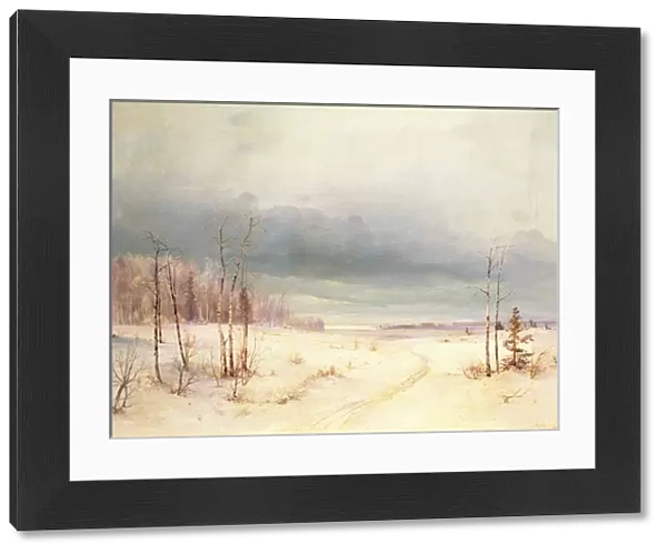 Winter (oil on canvas)