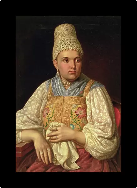 Portrait of Anna Petrovna Filatova, c. 1840 (pair of 74387)
