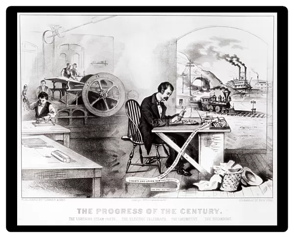 The Progress of the Century: The Lightning Steam Press, the Electric Telegraph