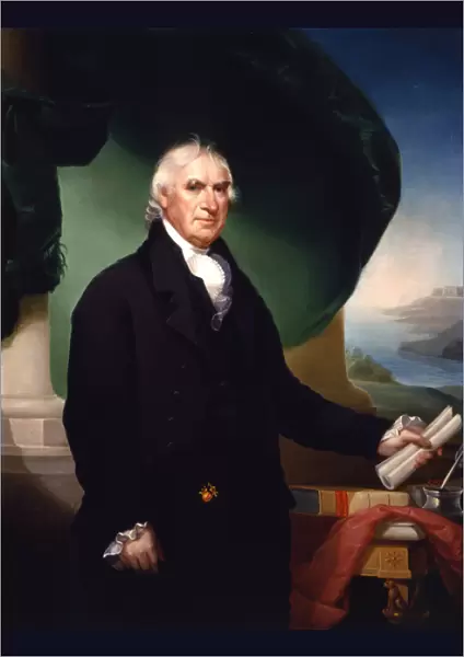 Governor George Clinton, 1814 (oil on canvas)