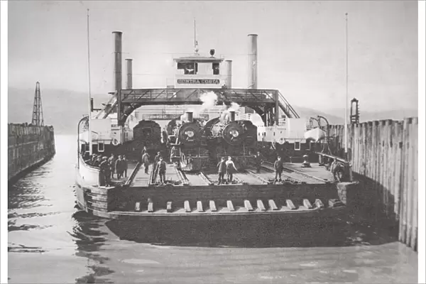 The Contra Costa Ferry, c. 1920 (b  /  w photo)
