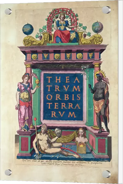 Title page of 3rd edition of the Theatrum Orbis Terrarum