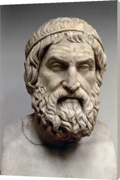 Portrait bust of Sophocles (c. 496-05 BC) (marble)