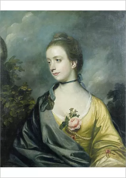 Miss Isabella Thorold, 1759 (oil on canvas)