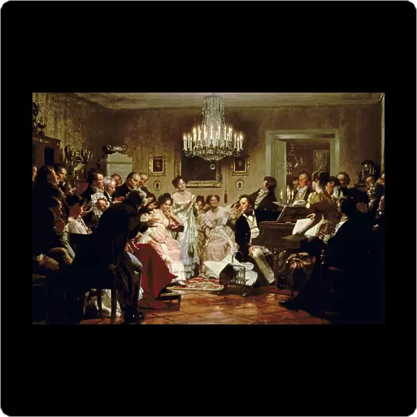 A Schubert Evening in a Vienna Salon (painting)