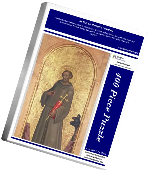 St. Francis (tempera on panel)