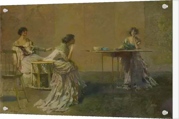 The Gossip, c. 1907 (oil on panel)
