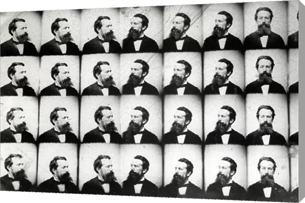 Multiple Portraits of a Man (ferrotype)