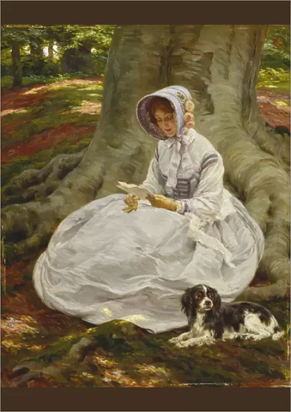 The Letter, 1910 (oil on panel)