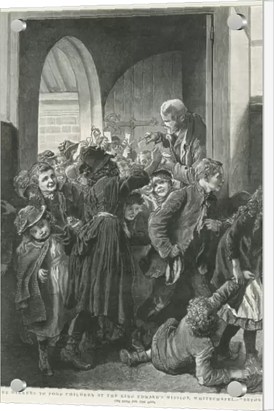 Free Dinners to Poor Children (engraving)