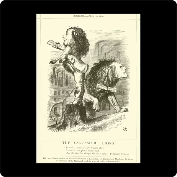 The Lancashire Lions (engraving)