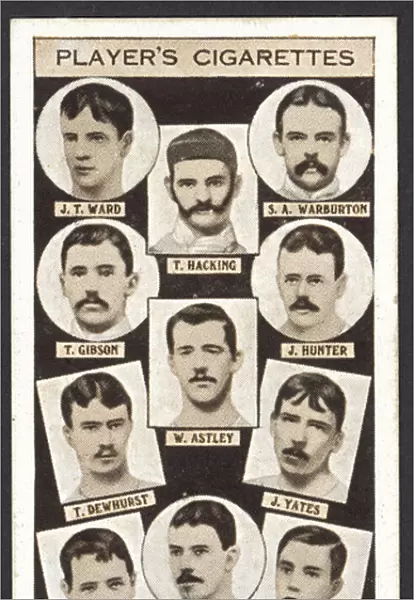 Association Cup Winners, Blackburn Olympic, 1883 (litho)