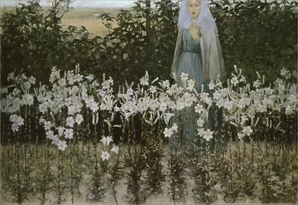 The Annunciation, 1887 (oil on canvas)