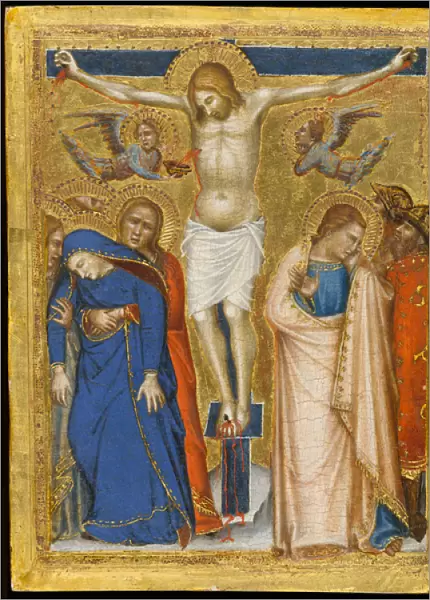 The Crucifixion, c. 1330 (tempera and gold leaf on panel)