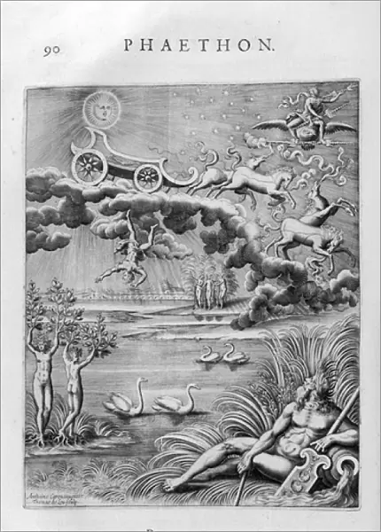 Phaethon, 1615 (engraving)