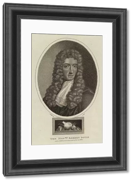 The Honourable Robert Boyle (1627 - 1691) (engraving)
