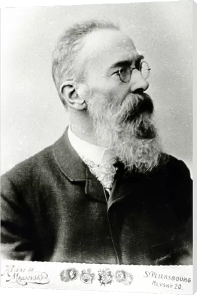 Nikolai Andreyevich Rimsky-Korsakov (b  /  w photo)